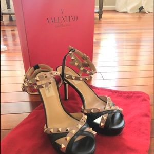 Valentino Rockstud Stiletto Sandals